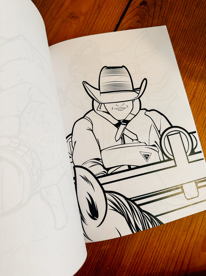 Rodeo Coloring book