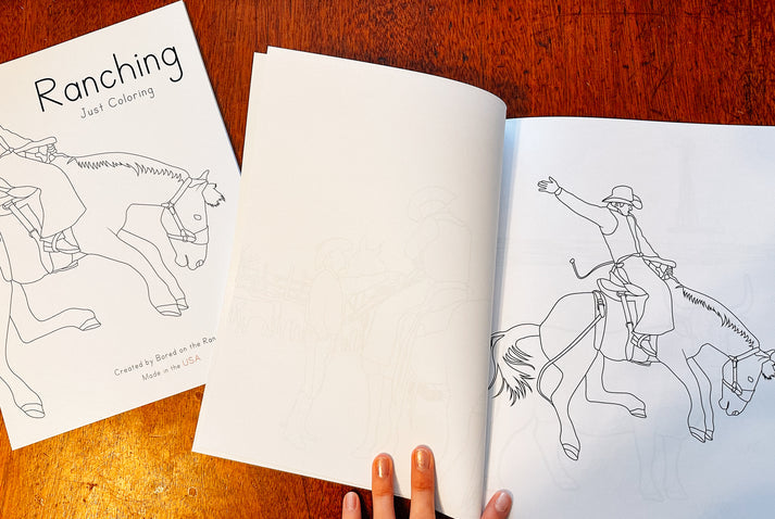 Ranching Coloring book