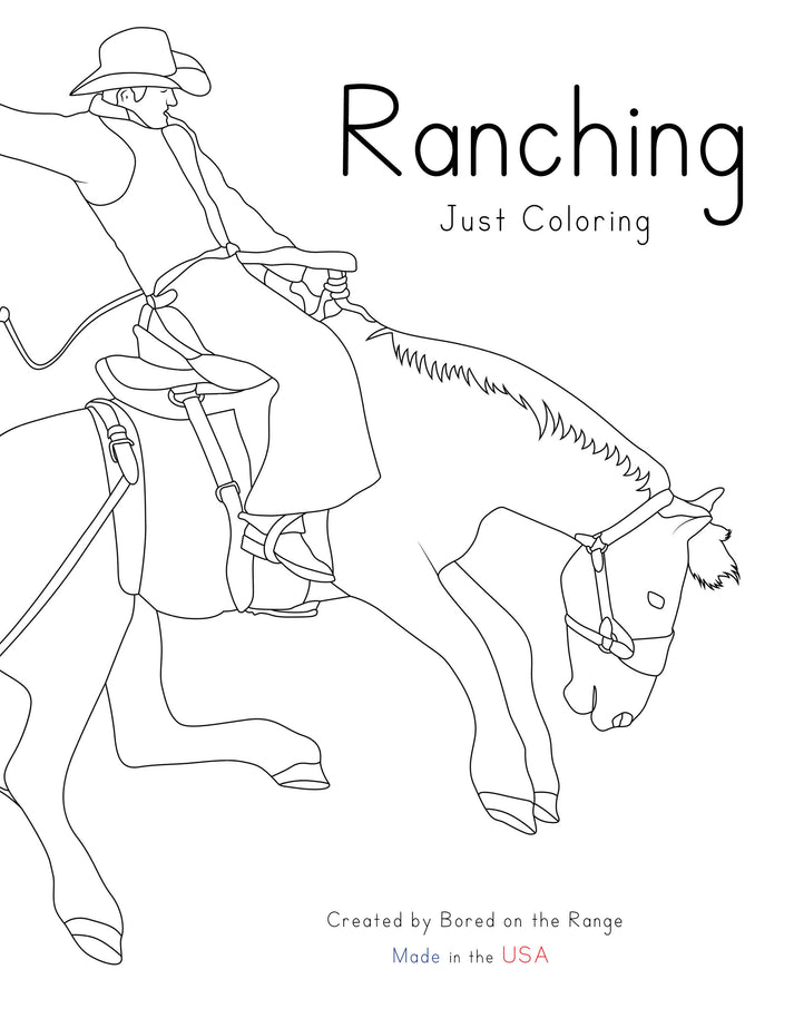 Ranching Coloring book