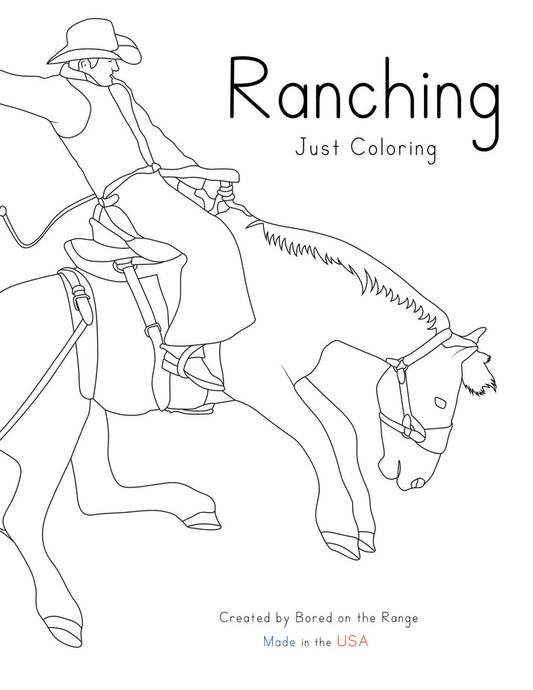 Ranching Coloring book